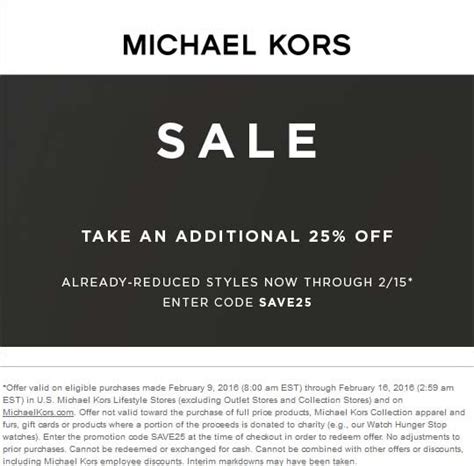 michael kors promo code november 2020|michael kors promo code today.